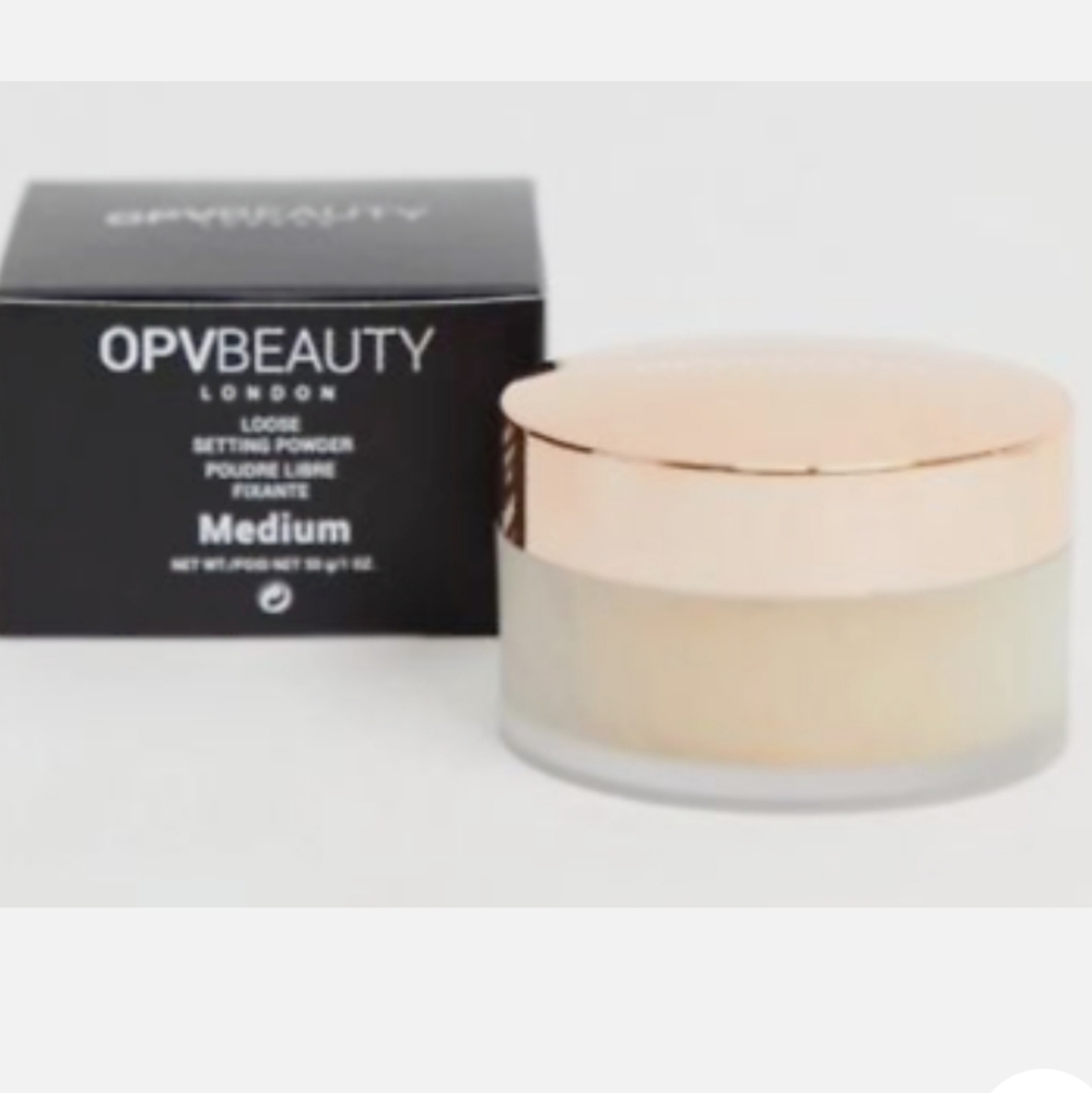 OPVBEAUTY LONDON Loose Setting Powder Medium NIB